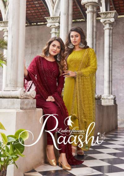 Raashi By Ladies Flavour Designer Festive Wear Readymade Salwar Kameez Collection